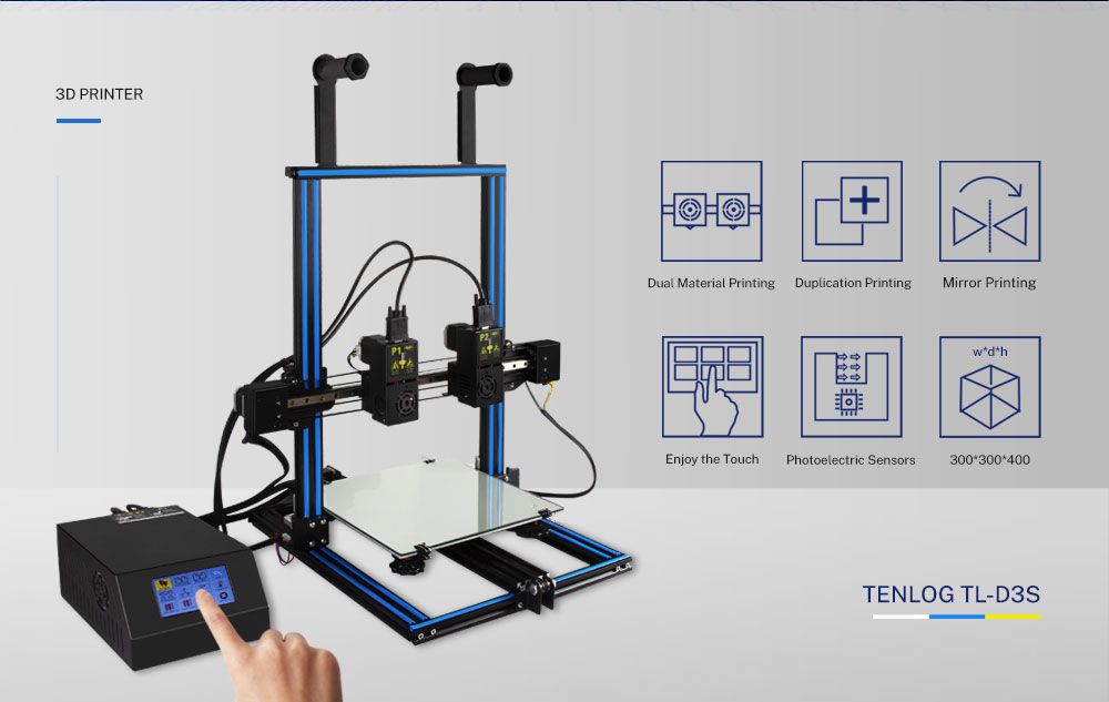 3DPRINTERLLCD3S DMP 3D Printer Function