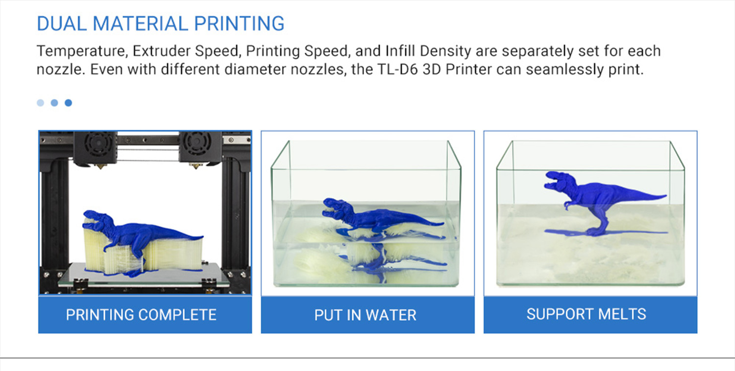 TL-D6 Dual Material Printing
