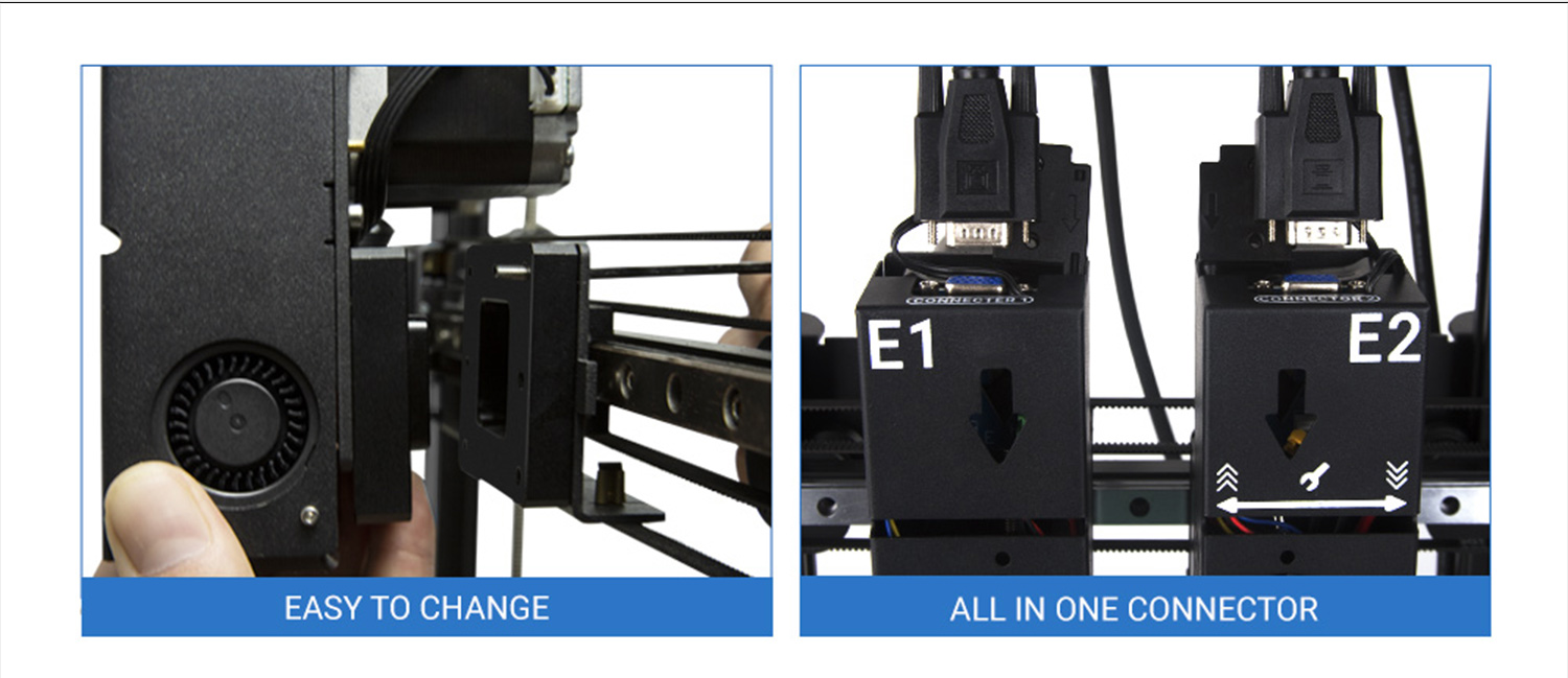 TL-D6 Extruder & Nozzle Kits