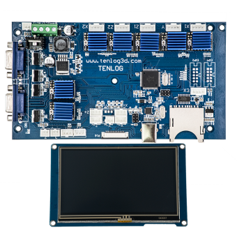 Independent Dual Extruder 3D Pritner Motherboard with TMC2208 Driver