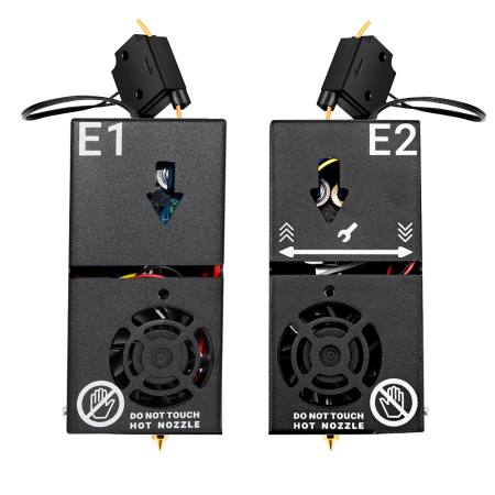 3DPRINTERLLC Independent Dual Extruder Kit