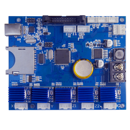 3DPRINTERLLC DMP 7-axis Motherboard (Version 2) Support A4988 and TMC2208 Driver
