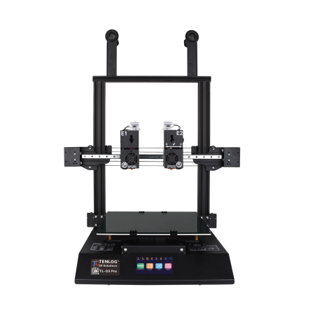 3DPRINTERLLC TL-D3 Pro Independent Dual Extruder DMP 3D Printer