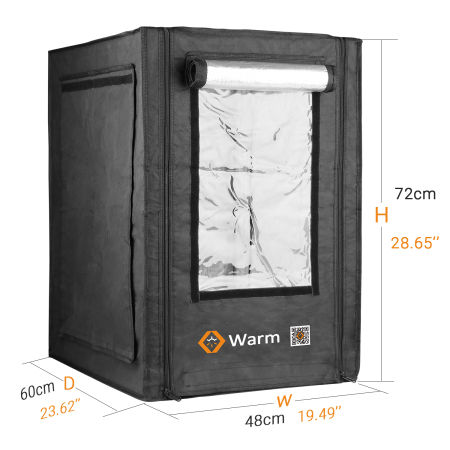 Mini 3D Printer Enclosure, Keep Warm, Flame Retardant, Full Coverage, and a Studio, Warm Mini